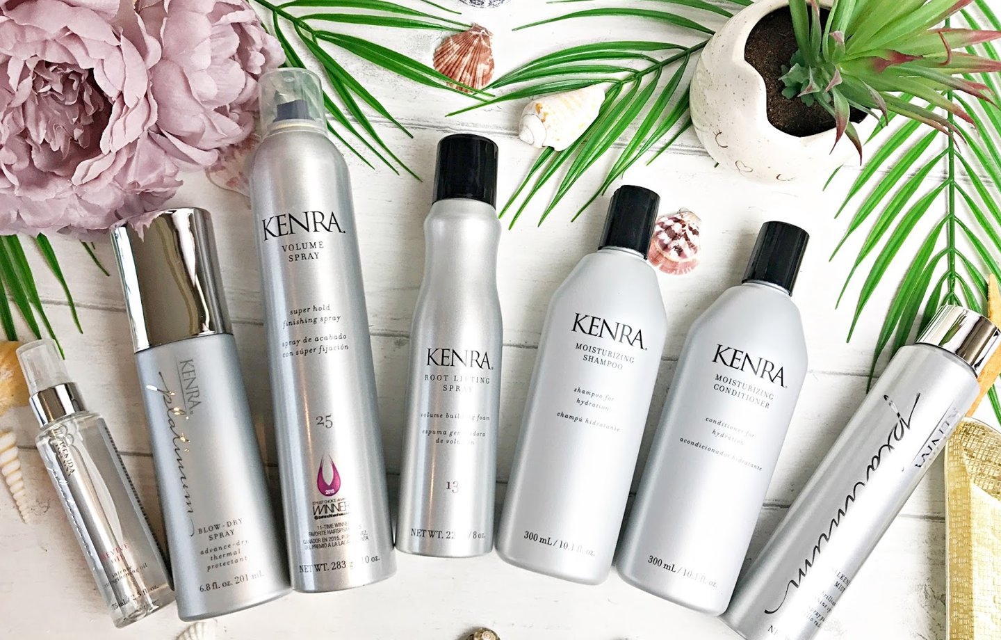 Kenra Shampoo, Conditioner, Detangler, Volume, & deals Blow-Dry Set