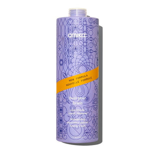 AMIKA-Bust Your Brass Cool Blonde Repair Shampoo-1L