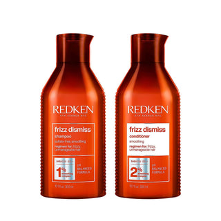 REDKEN-Frizz Dismiss Shampoo & Conditioner-