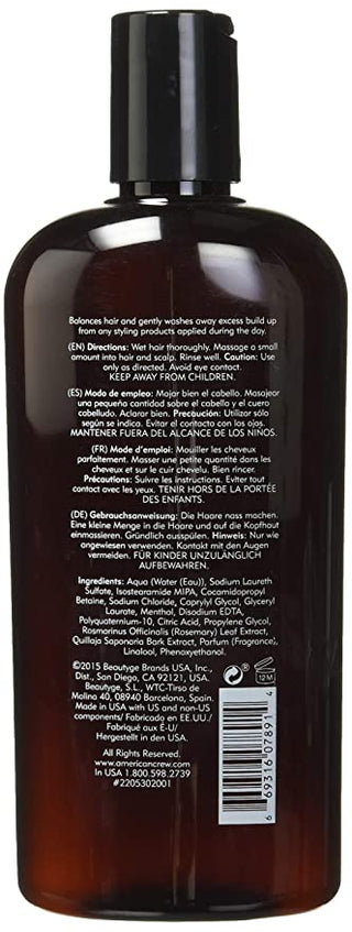AMERICAN CREW-Power Cleanser Style Remover Shampoo-250ml