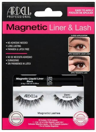 ARDELL-Magnetic Liner & Demi Wispies Lash Kit-