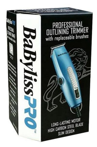 BABYLISS PRO-Professional Outlining Trimmer With Replaceable Brushes-
