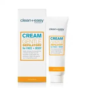 CLEAN & EASY-Cream Gentle Depilatory for Face&Body-4oz