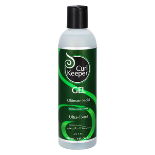 CURL KEEPER-Gel Ultimate Hold with Frizz Control-8oz