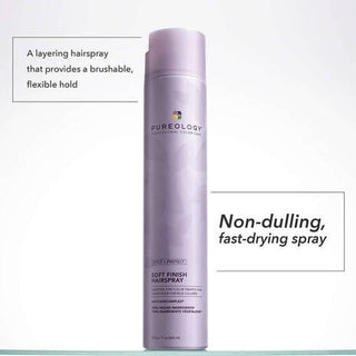 PUREOLOGY-Soft + Protect Soft Finish Hairspray-312g