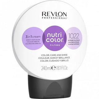 REVLON-Revlon Professional Nutri Color Filters 1022 Intense Platinum-240ml