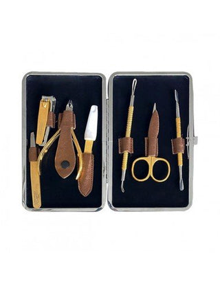SILVER STAR-Manicure Kit Gold-7 pieces