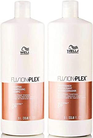 WELLA-FUSIONPLEX Intense Repair Shampoo & Conditioner-1L