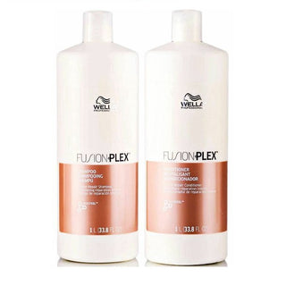 WELLA-FusionPLex Intense Repair Shampoo, Conditioner Liter Duo set-